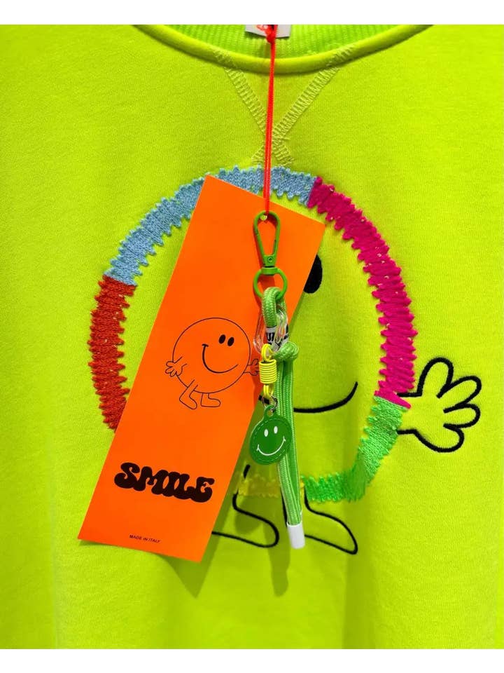 Chilli Girl Collection – wholesale Sweatshirt - Dam – Sweatshirt med rund hals och smileymotiv11