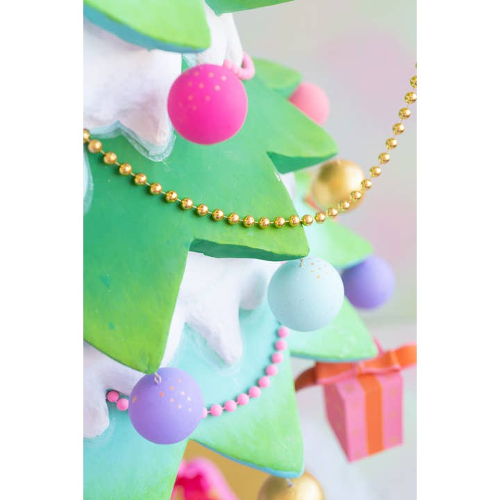 Glitterville - Wholesale Decorative Tabletop Object - Glitterville Pinesy On Point Display, Resin, 88"4