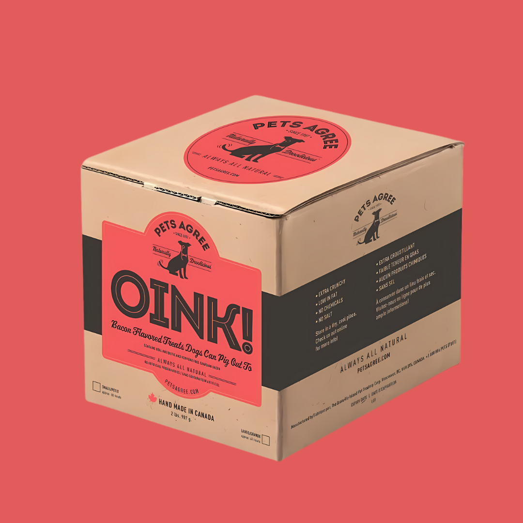 The Granville Island Pet Treatery (USA) - Wholesale Pet Treats - Dog - Bacon Large Dog Biscuits: Crunchy & Teeth Cleaning 2lb9