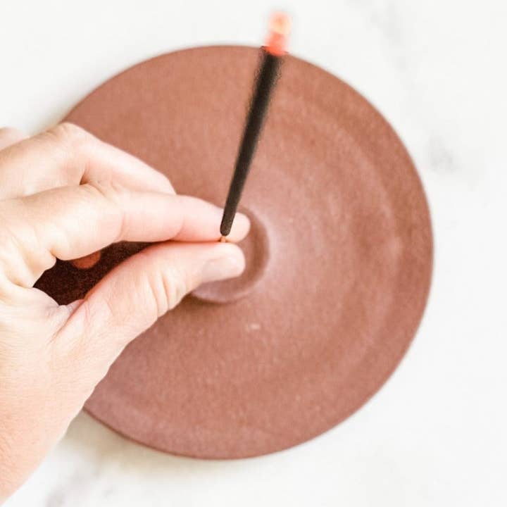 Ritual Incense Plate for wholesale by Ritual Ceramics Studio