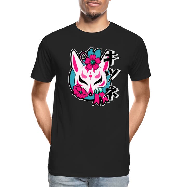 Kitsune Race Organic Tee för wholesale av Kitsune Race Squad