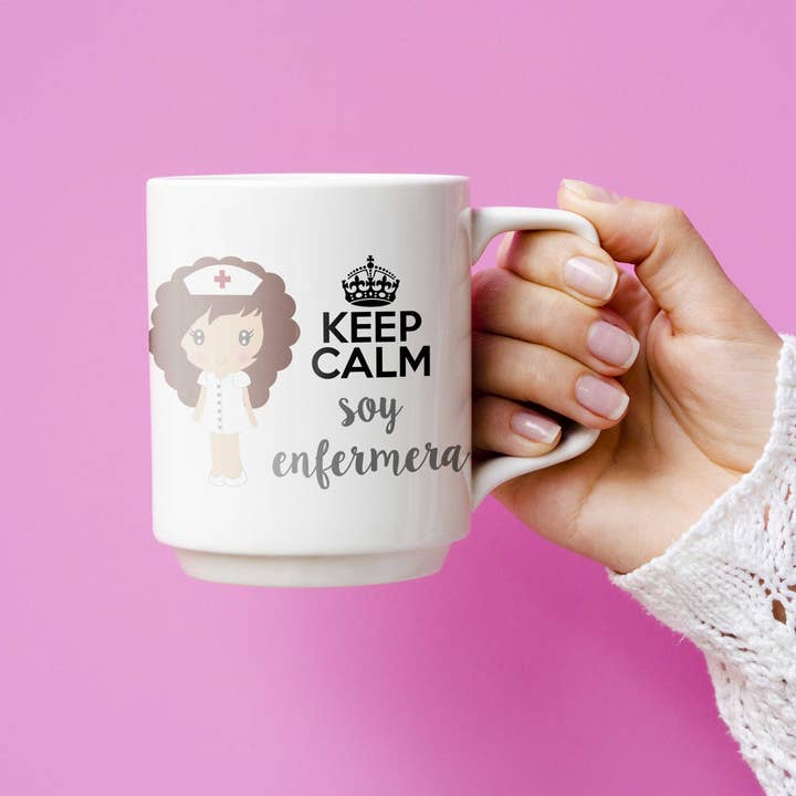 MissCreatica - Vendita all'ingrosso Tazza - Tazza Keep calm sono Infermiera