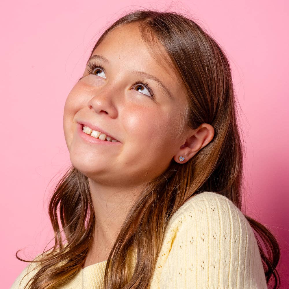 Adorn512 - Wholesale Stud/Post Earrings - Bubble Heart Enamel Screwbacks8