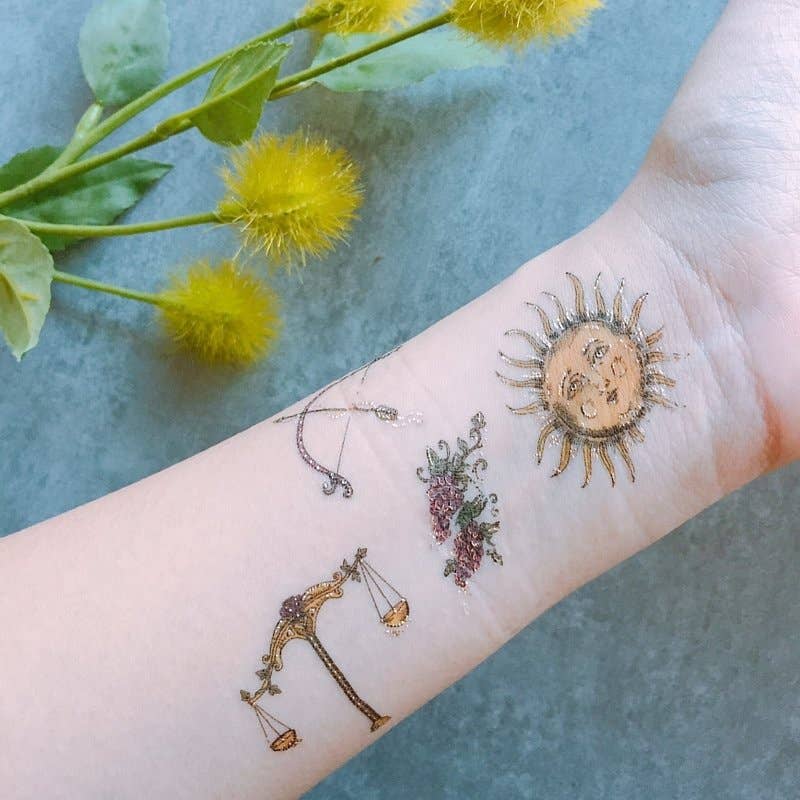 PAPERSELF - Wholesale Temporary Tattoo - Mythology Temporary Tattoos Stickers5