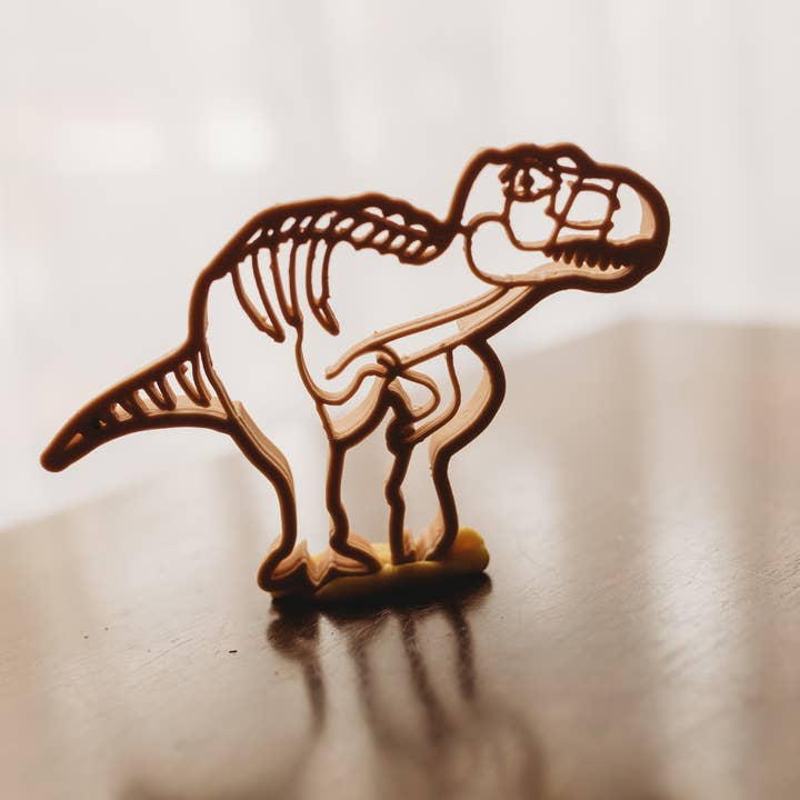 T Rex Cutter - Dinosaur Eco Playdough Tool for wholesale by Kinfolk Pantry