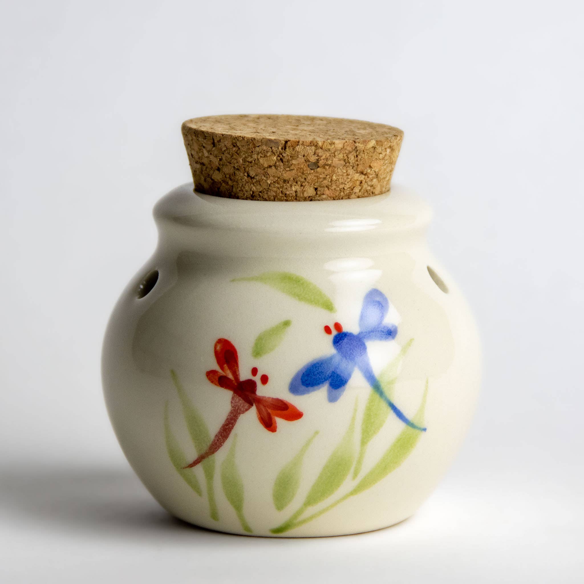 Emerson Creek Pottery – wholesale Jar – Garlic Keeper / Storage Jar1