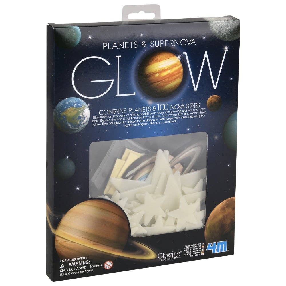 La Luna Bella - Toys - Wholesale Light-Up Toy - Kids & Baby - Glow Planets & Super Nova 100pcs In Box - LLB Toys4