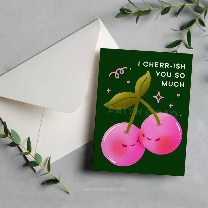 Cherr-ish Card for wholesale by Caoculator