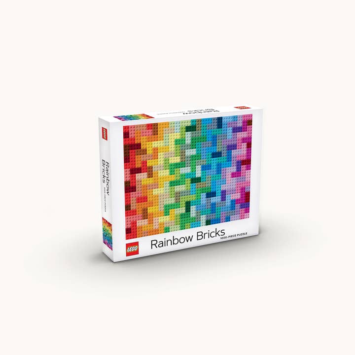 Chronicle Books - Wholesale Puzzle - Adult - LEGO Rainbow Bricks Puzzle6