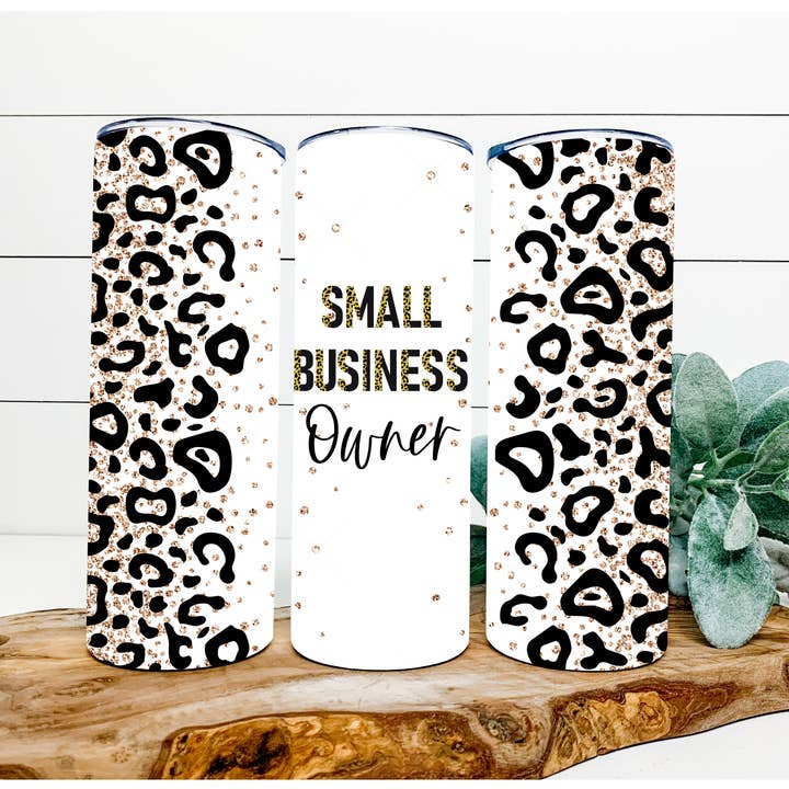 Small Business Owner 20 oz Skinny Tumbler DECOETUMBLER-077 for wholesale by DecoExchange