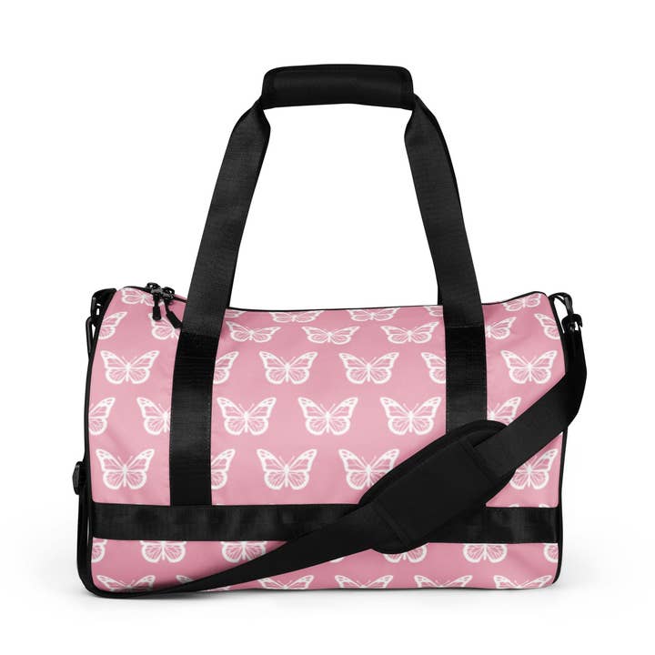 Cupid Butterfly Gym Bag for wholesale by Nxt Moda