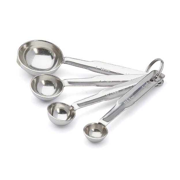 De Buyer Stainless Steel 4PC Measuring Spoons for wholesale by HAUS