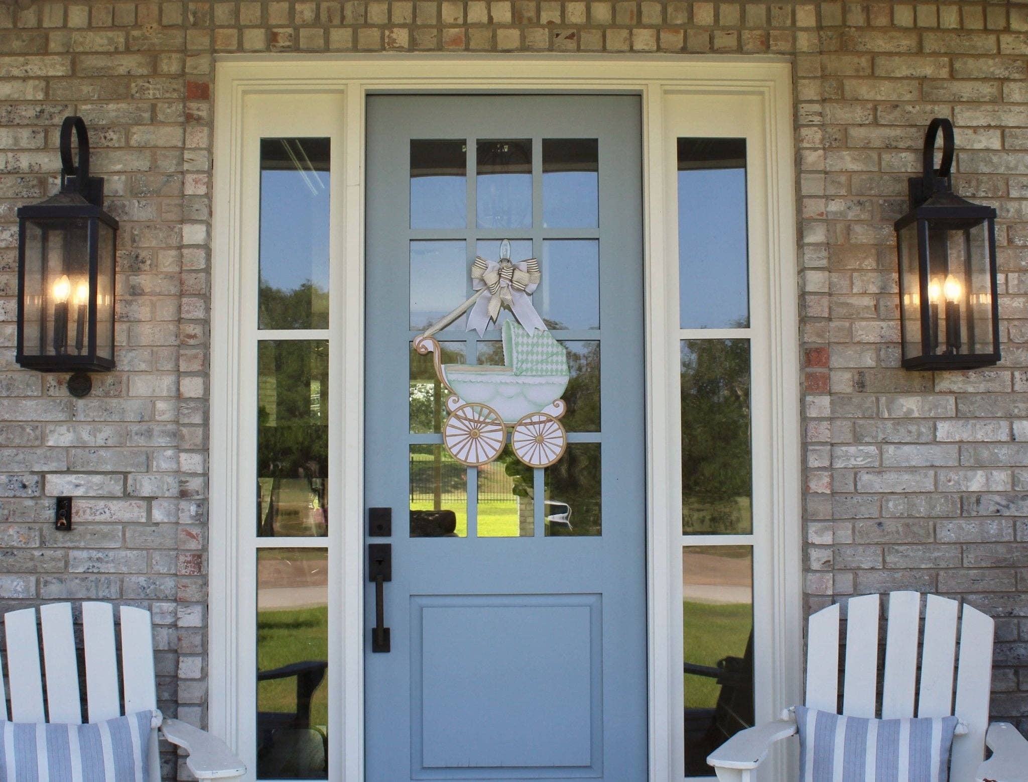 Front Porch Elegance - Wholesale Door Hanger - Welcome Baby- Door Hanger5