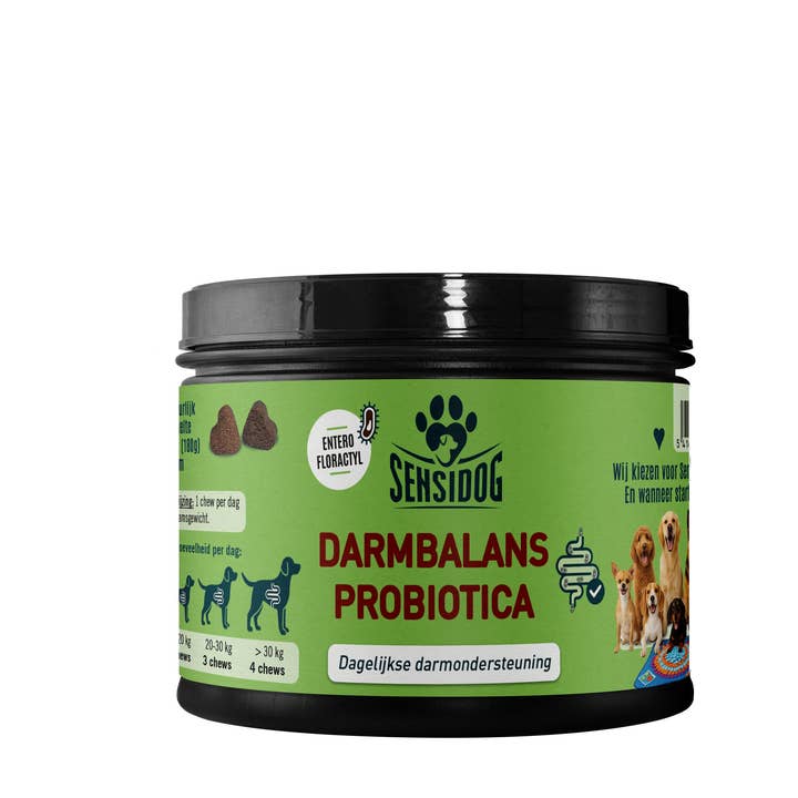 Darmbalans Probiotica - Dagelijkse darmondersteuning voor wholesale door Belpharmed bv: Cooka's Cookies & Sensidog