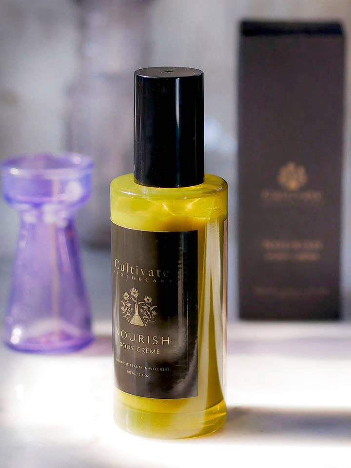 Nourish Körpercreme für den Großhandel von Cultivate Apothecary