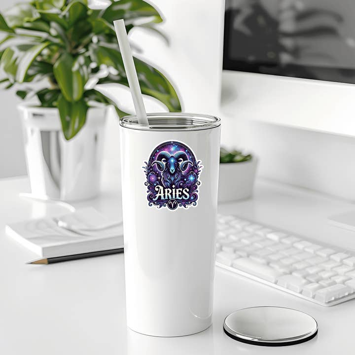 Sticker Atlas - Wholesale Sticker - Aries Zodiac Sticker3