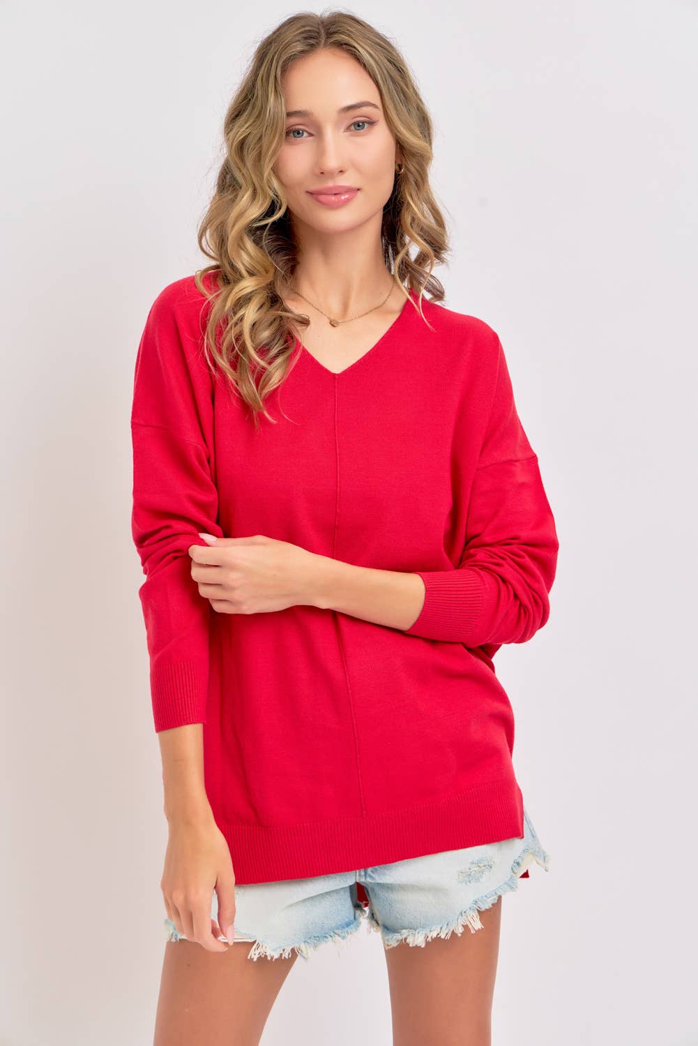 Sweet Lovely by Jen – wholesale Knitted jumper – Women′s – COZY KNIT  RELAXED  COMFY CASUAL  SWEATER45