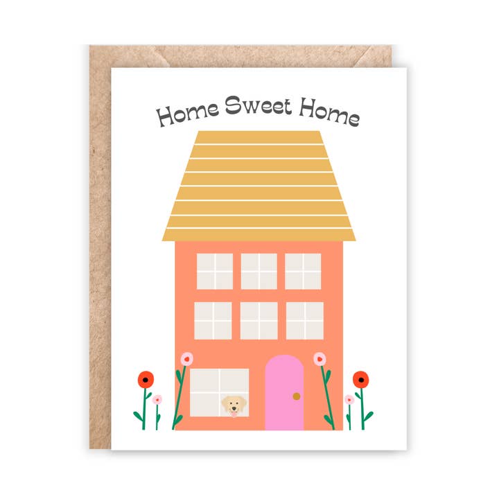 Jolly Rae – wholesale Everyday greeting card – Home Sweet Home Greeting Card0
