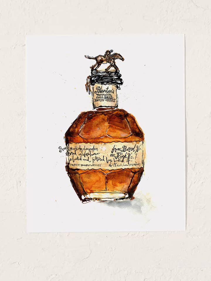 Blanton's Rare Bourbon for wholesale by Ashley Eisenman Art