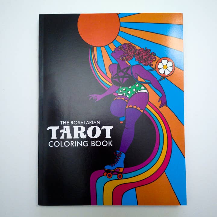 The Rosalarian Tarot Coloring Book for wholesale by Rosalarian