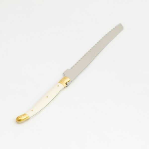 The French Farm - Wholesale Kitchen/Utility Knife - Jean Dubost Bread Knife in Wood Box Ivory1