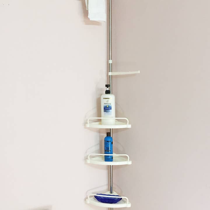 Badkar och duschhållare förvaring hörnkorg 3,3-10' justerbar höjd 15930 för wholesale av FIXTUREDISPLAYS
