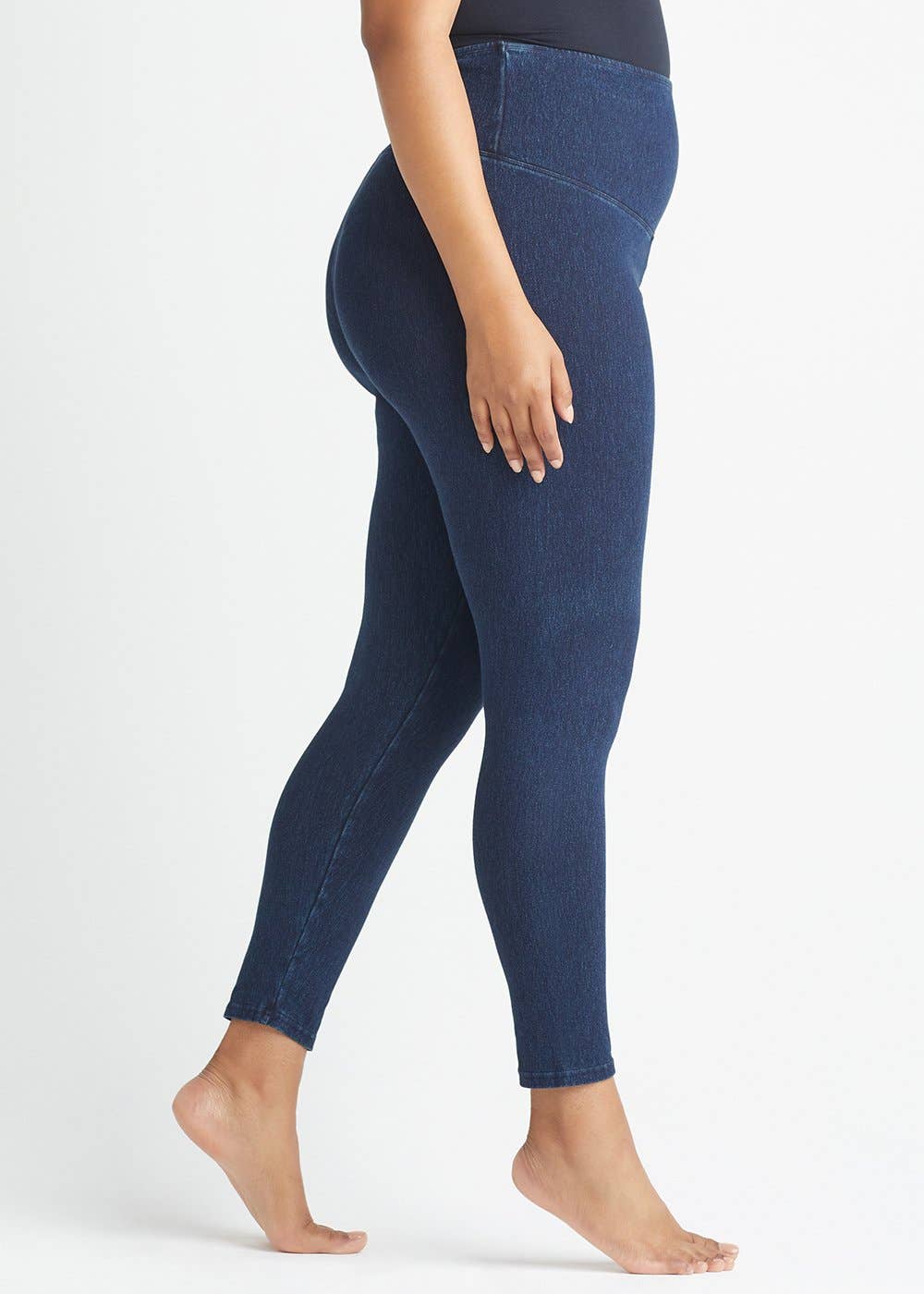 Yummie - Wholesale Fashion Leggings - Women's - Denim Shaping Legging  - Plus Sizes Available6