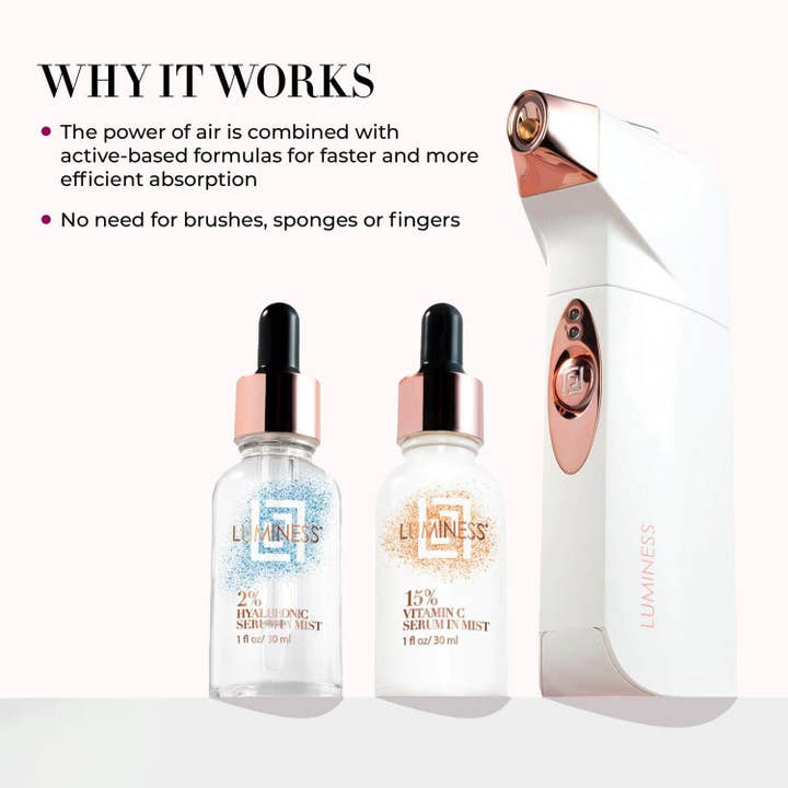 LUMINESS - Wholesale Electronic Skincare Device - Breeze2 Airbrush Skincare System Kit9