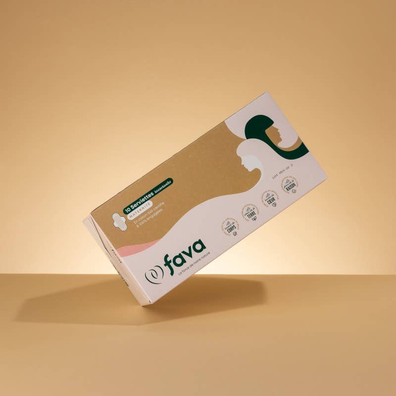 Fava - Wholesale Nursing Pillow/Pad - Maternity - Organic cotton maternity sanitary pads