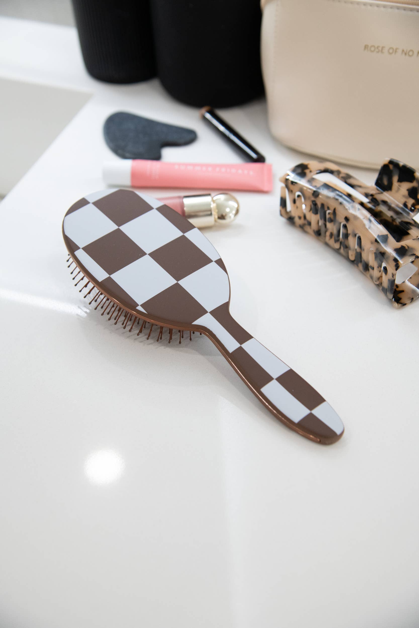 Framar Hair Brushes & Hair Accessories - Wholesale Hair Brush/Comb - FRAMAR Checkered Detangling Brush, Wet Hair Brush Detangler5