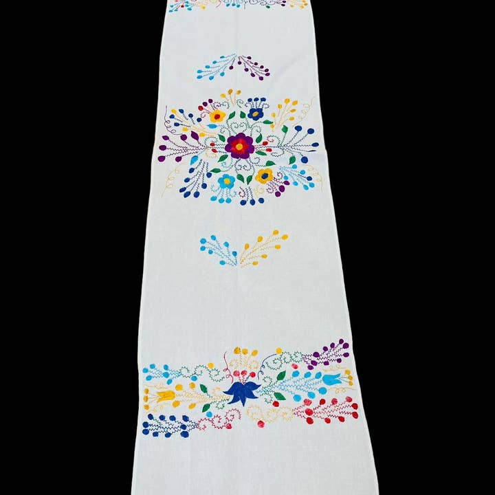 Cielito Lindo - Wholesale Wrap - Women's - Mexican Handmade Embroidered Shawl Chilapa6