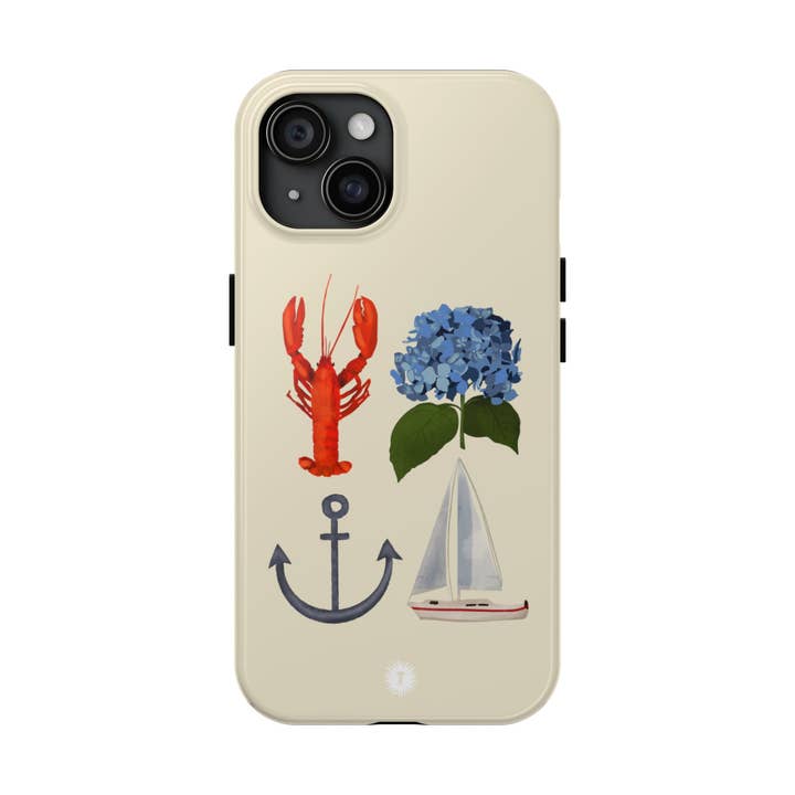 Cream New England Fab 4 Phone Case for wholesale by Thursday’s Child Creative Studio