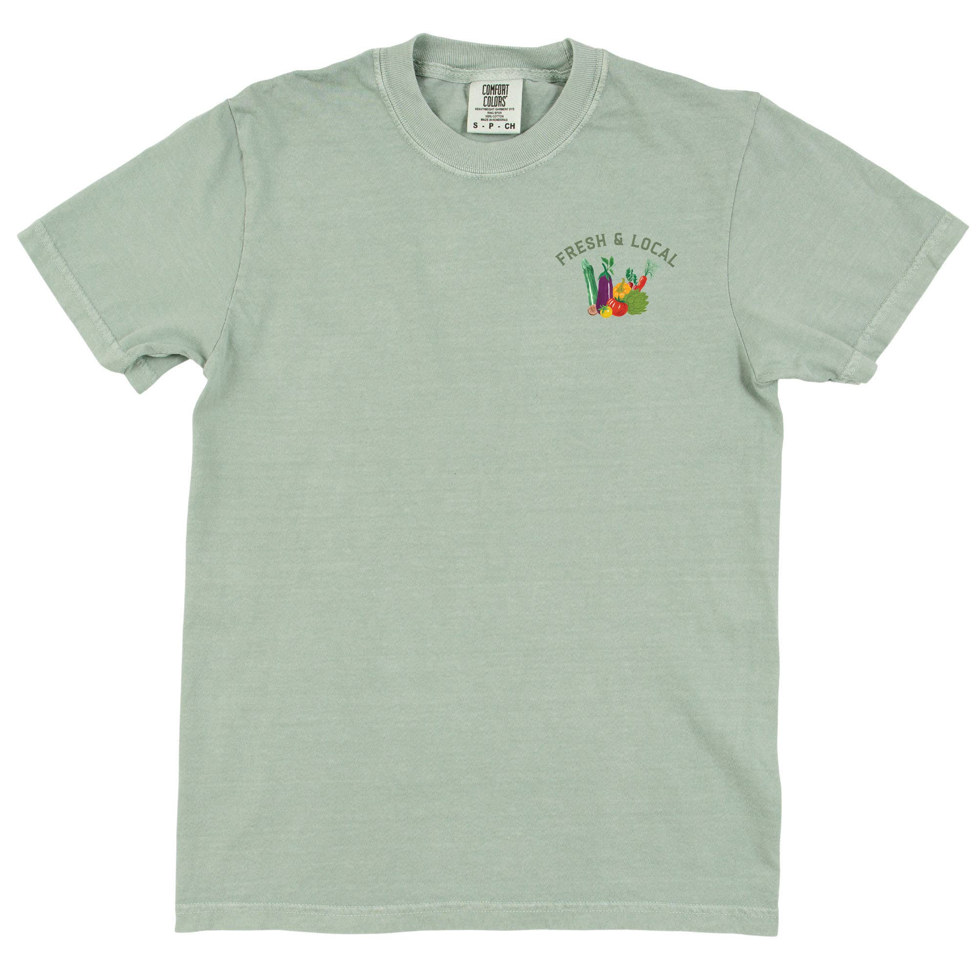 Paper Farm Press - Wholesale T-Shirt (Graphic) - Women's - Farmers Market Tee - Bay5