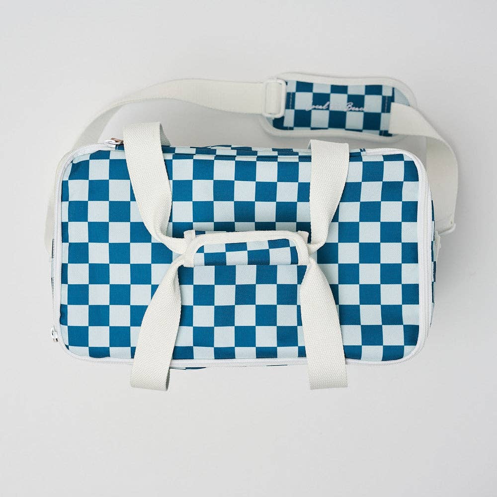 Local Beach - Wholesale Cooler/Cooler Bag - Packable Checker Cooler Bag4