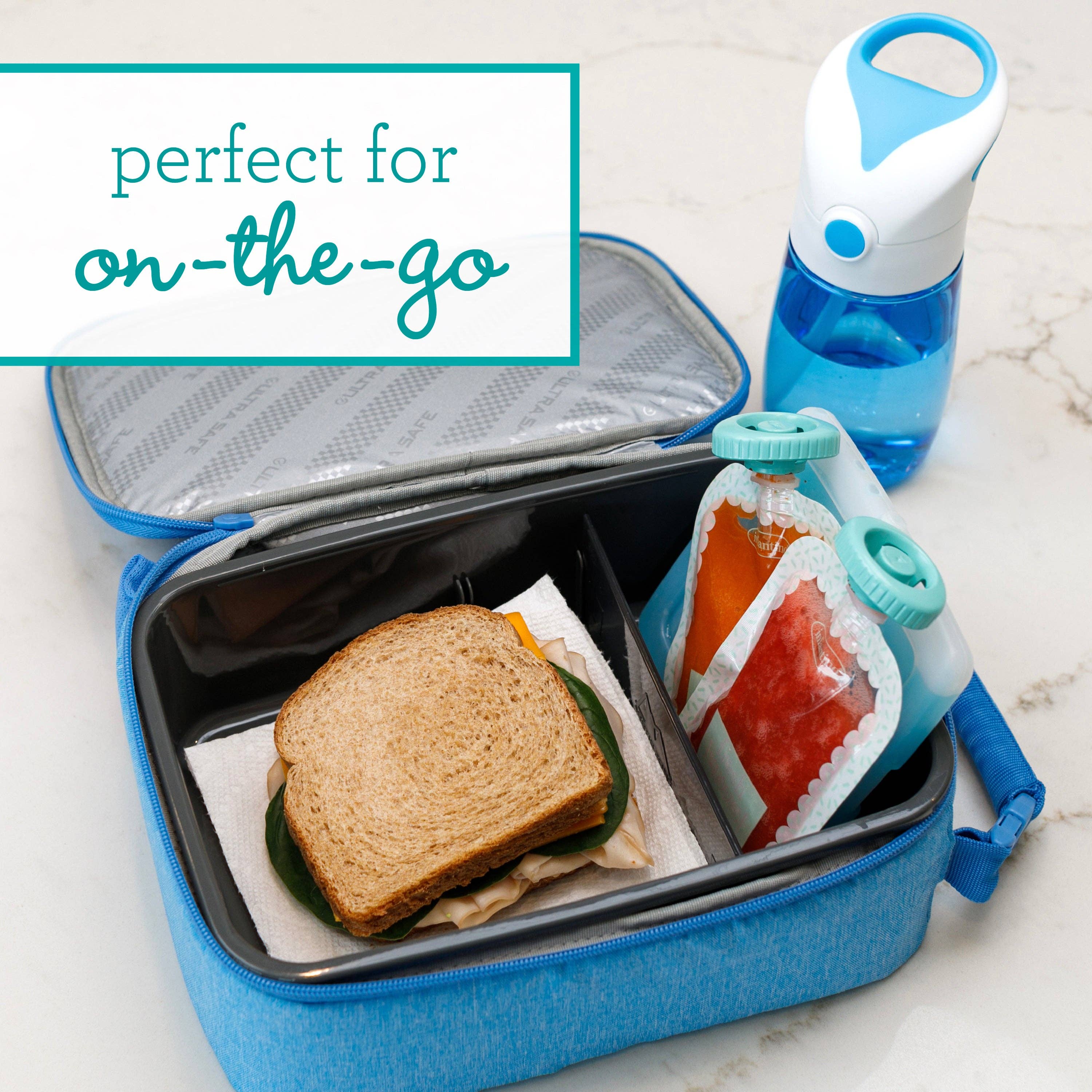 Infantino - Wholesale Baby Food Mill - Baby - 25-Pack Reusable Squeeze Pouches6