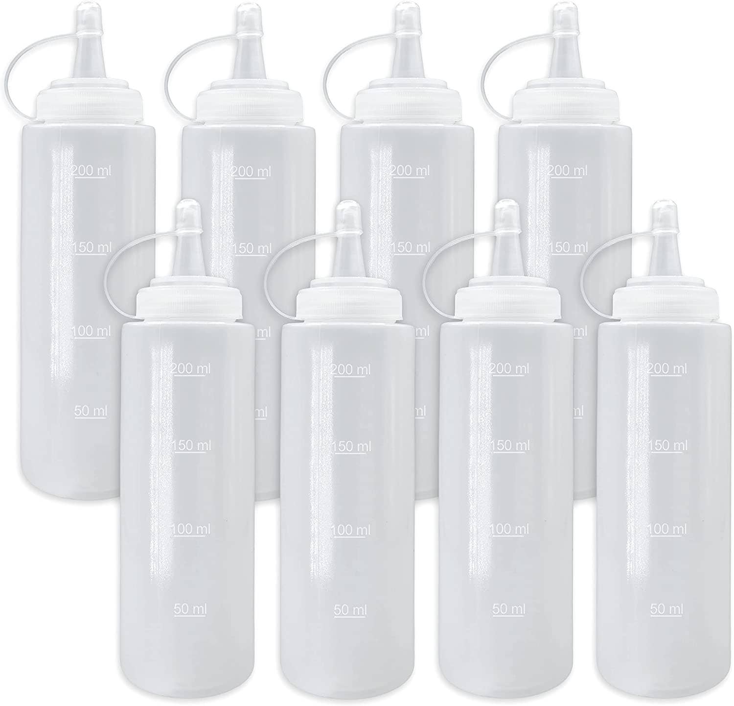 Jara Trading - Wholesale Food storage container - Plastic Squeeze Bottles for Multiple Uses