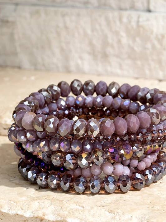 Glaspärla 9 Set Armband för wholesale av Shop Neighbors