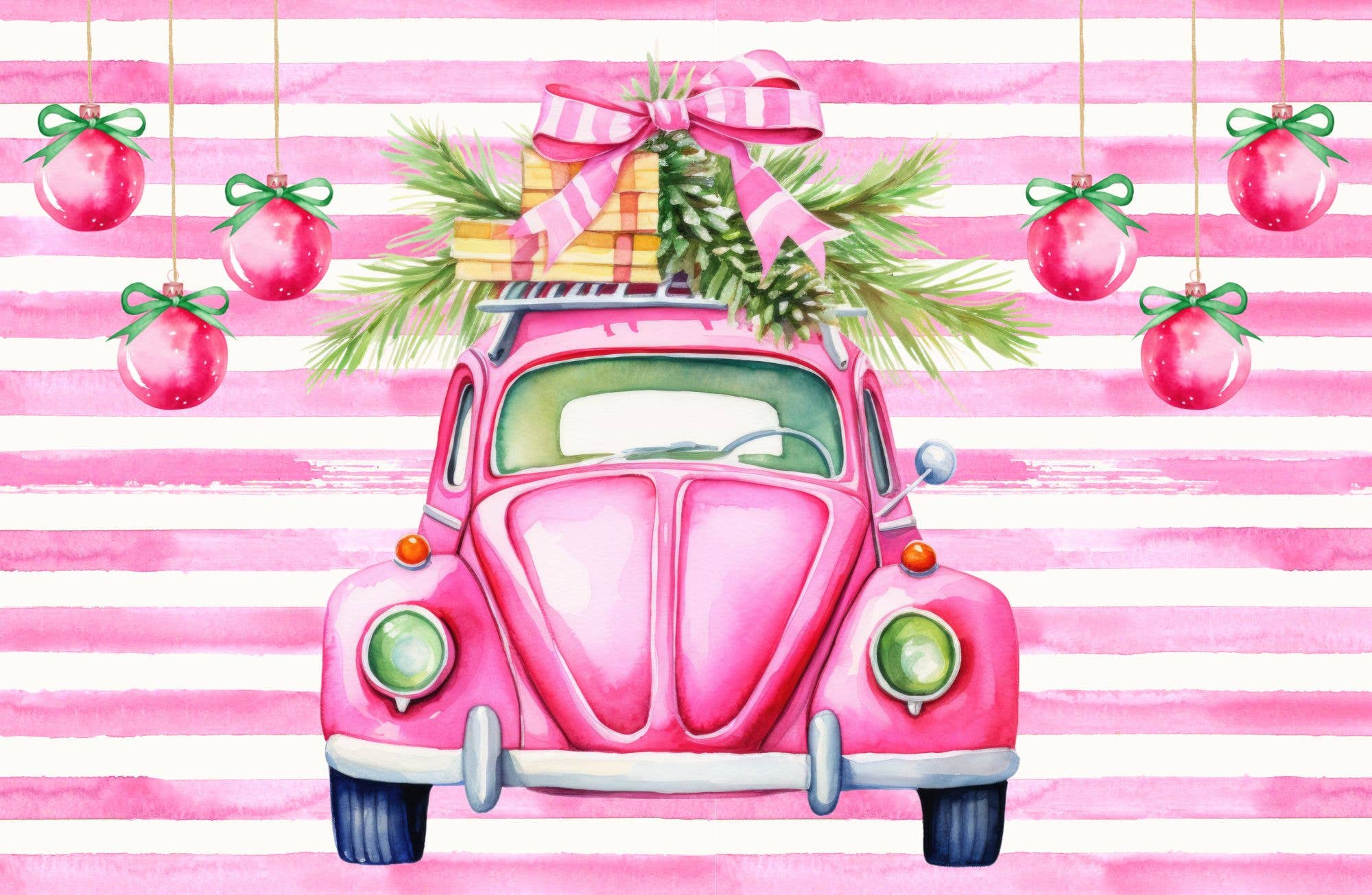 TAYLOR GRAY - Wholesale Decorative Tray - 11x17 BRIGHT CHRISTMAS insert set of 105