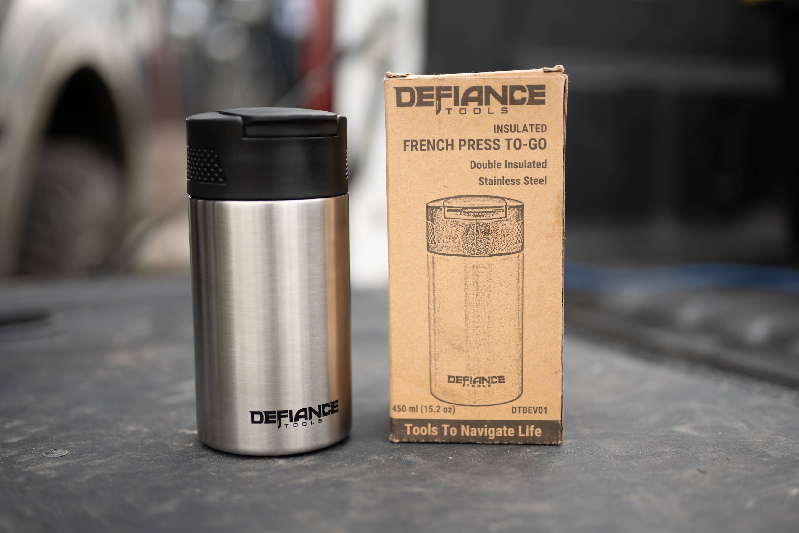 Defiance Tools - Wholesale French Press - Insulated French Press To-Go3