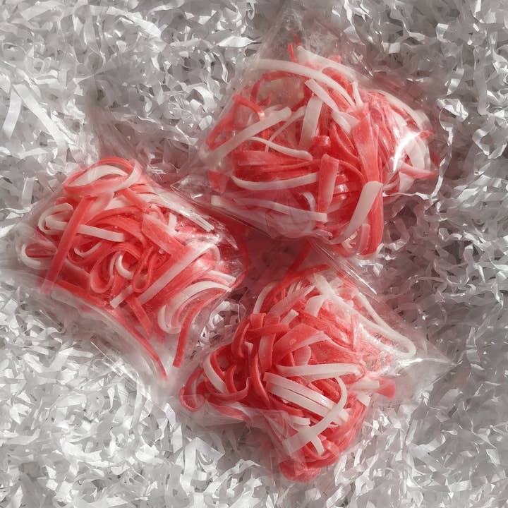 Witchy Wednesdays – wholesale Bar Soap – Strawberry Spaghetti Soap Silly Soap 1