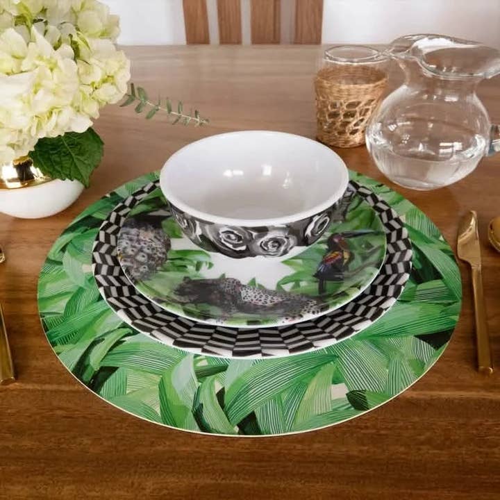 Elizabeth Sutton Home - Wholesale Dinnerware Set - Natural Elegance Set 16 Piece Setting3