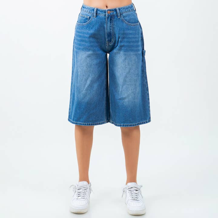 American Bazi – wholesale Shorts – Dam – American Bazi vida carpenter-jeansshorts i denim0