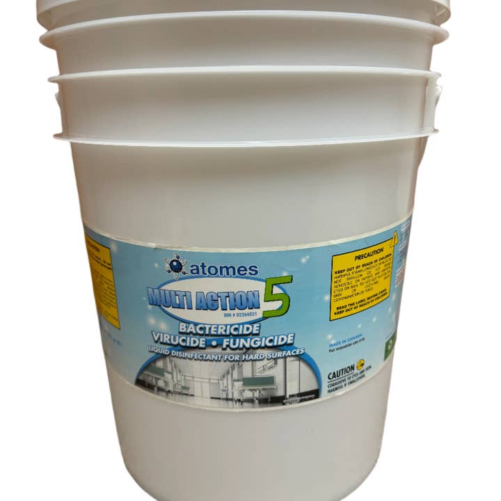 atomsbio - Wholesale Multi-surface cleaner - MULTI ACTION 5 - Disinfectant- Bactericide, Virucide, Fungicide and Mold Control, Ready to use1