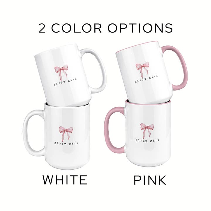 Sunny Day Style - Wholesale Coffee Mug - Girly Girl Mug | 15 Oz Large Mug