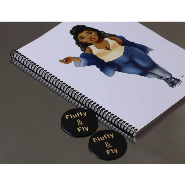 Lady In Blauem Notizbuch für den Großhandel von My Beautiful Fluff