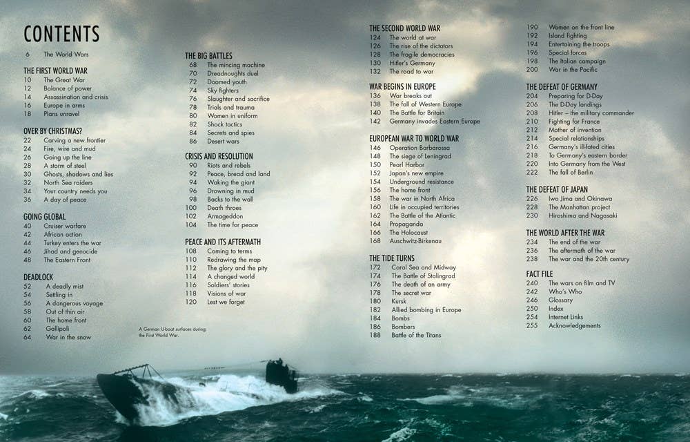 HarperCollins - Wholesale History & Geography Book - World Wars : Usborne1