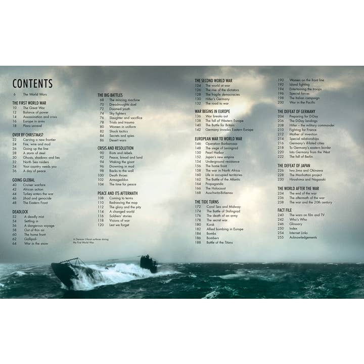 HarperCollins - Wholesale History & Geography Book - World Wars : Usborne1