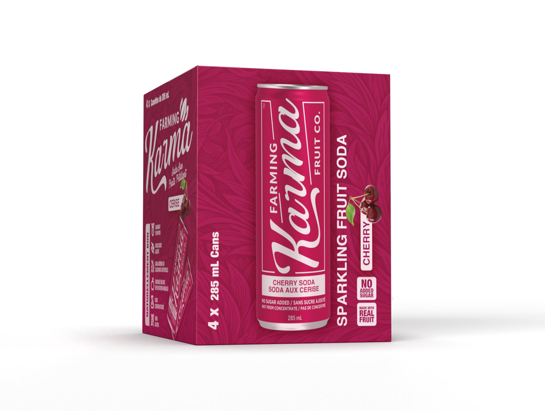 Farming Karma Fruit Co. Ltd - Vente Sodas/boissons gazeuses - Pack Variété de Sodas aux Fruits3