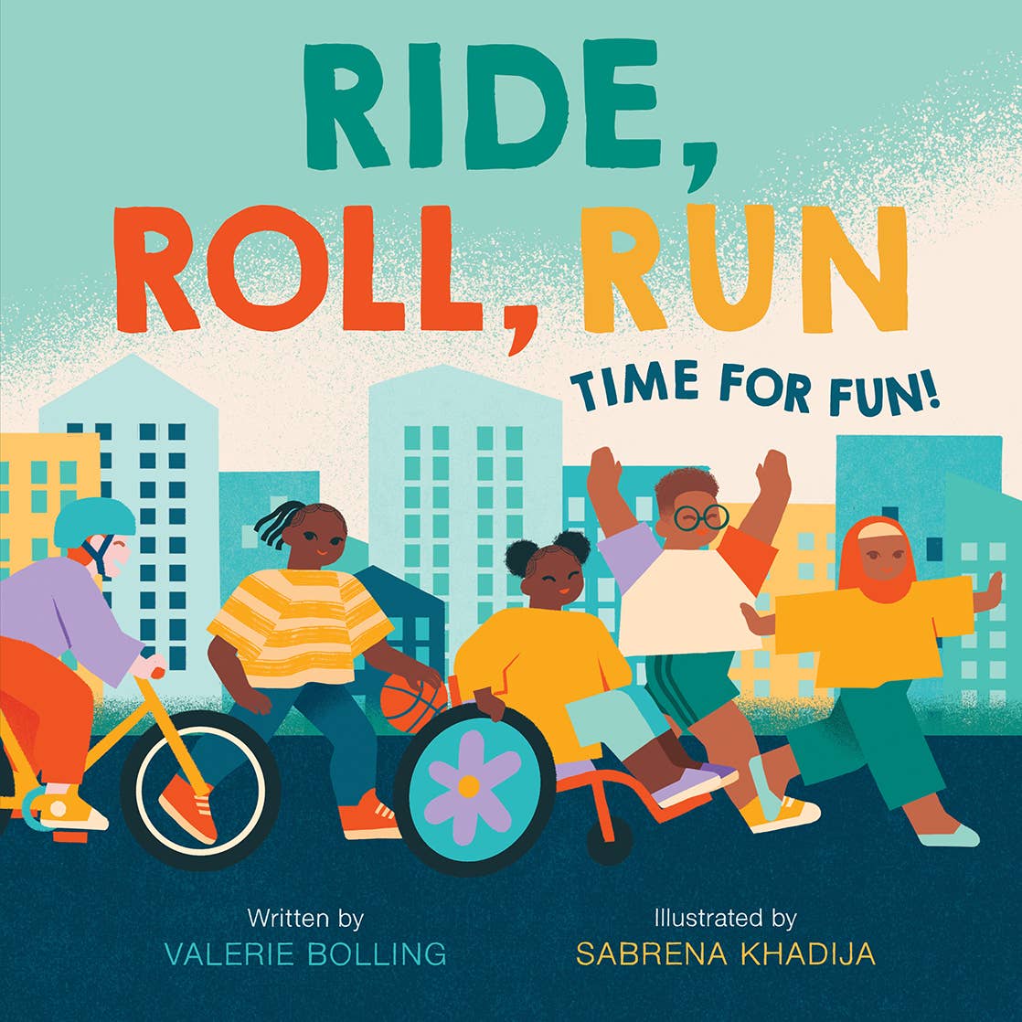 Abrams - Wholesale Preschool Book (3-5) - Ride, Roll, Run: Time for Fun!0