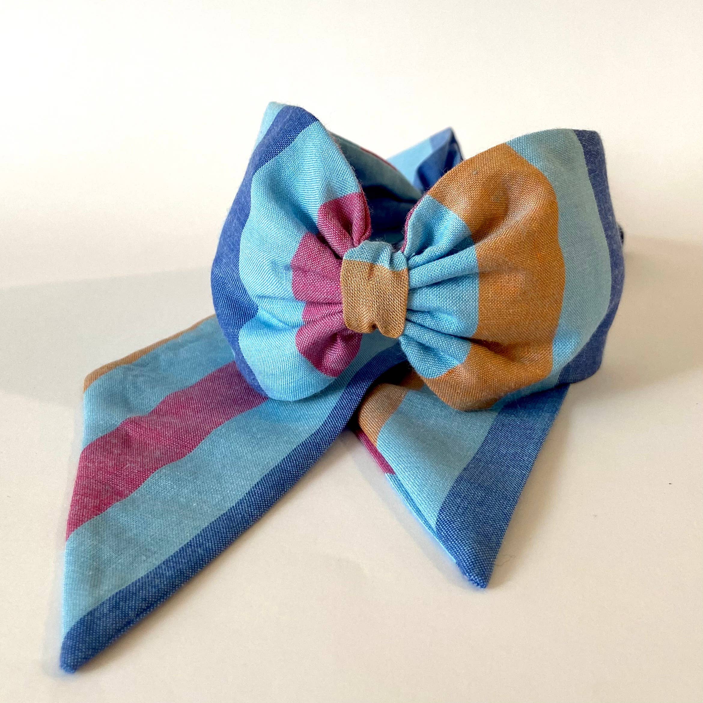 Nuevemi - Wholesale Fashion Headband - Women's - Headband - Vera Striped Knot Turban7